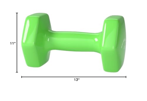 Neoprene Dumbbell Hand Weights, Anti-Slip, Anti-roll, Hex Shape Colorful, Pair or Set with Stand