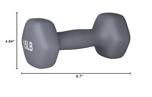 Amazon Basics Neoprene Dumbbell Hand Weights