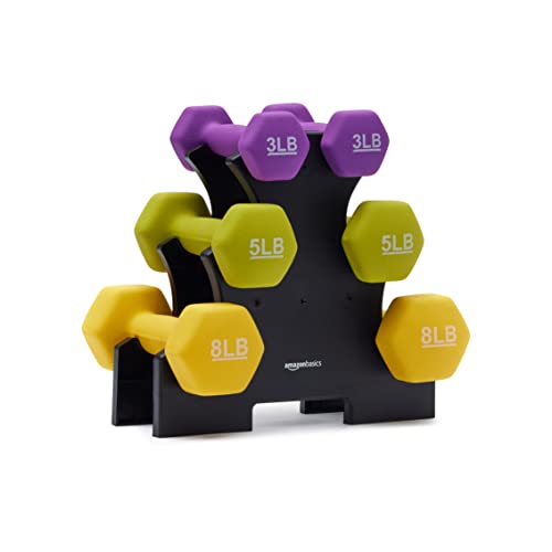 Amazon Basics Neoprene Dumbbell Hand Weights