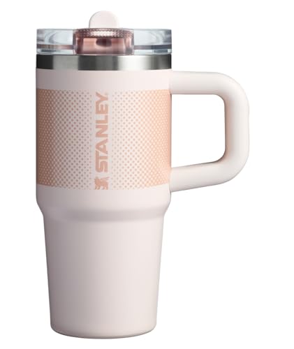 Stanley Quencher ProTour Flip Straw Tumbler with Leakproof Lid 30 oz | Built-In Straw & Handle | Cupholder Compatible for Travel | Insulated Stainless Steel Cup | BPA-Free | Azure Fade