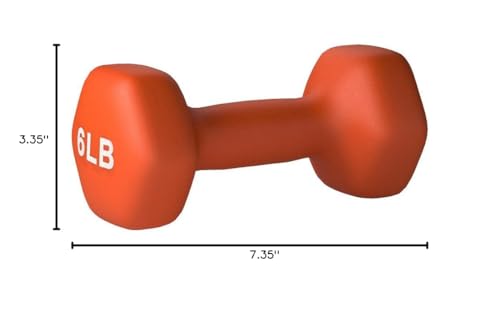 Amazon Basics Neoprene Dumbbell Hand Weights