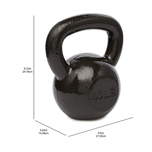 Amazon Basics Cast Iron Kettlebell