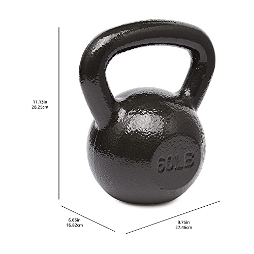 Amazon Basics Cast Iron Kettlebell