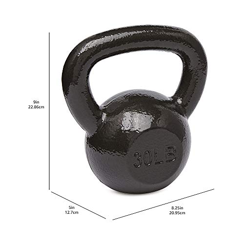 Amazon Basics Cast Iron Kettlebell