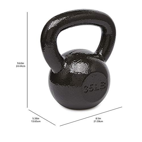 Amazon Basics Cast Iron Kettlebell