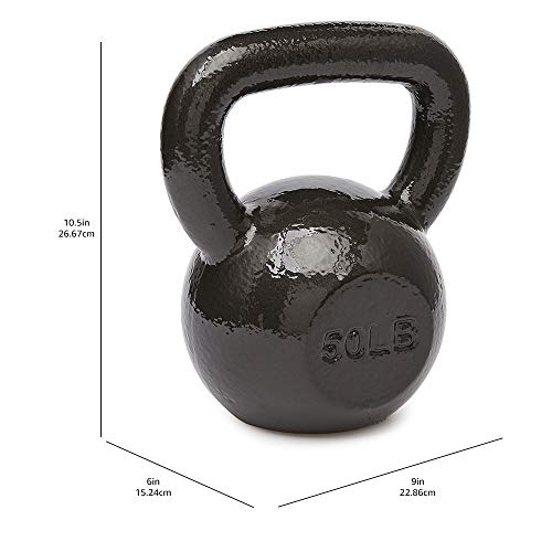 Amazon Basics Cast Iron Kettlebell