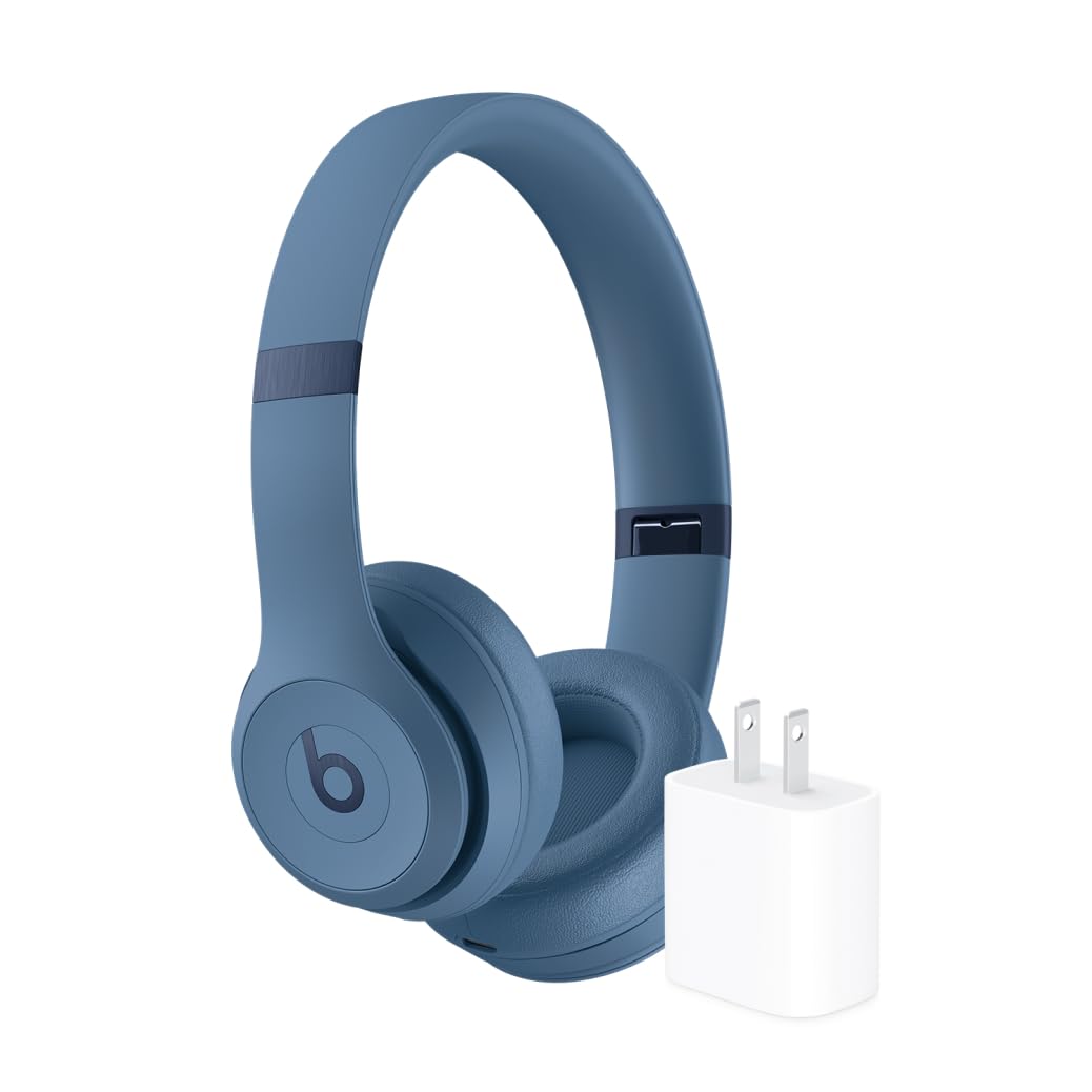 Beats Solo 4 - Wireless Bluetooth On-Ear Headphones, Apple & Android Compatible, Up to 50 Hours of Battery Life - Cloud Pink