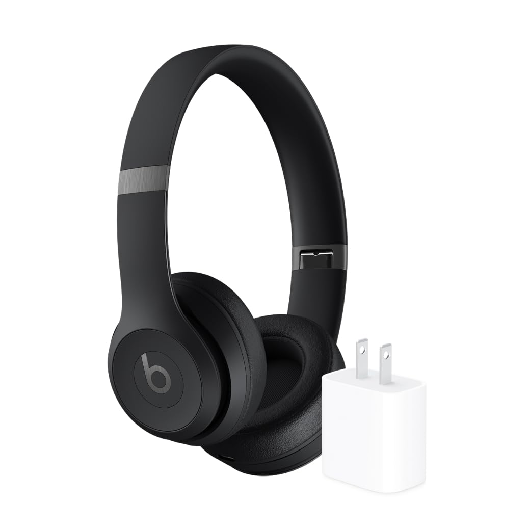 Beats Solo 4 - Wireless Bluetooth On-Ear Headphones, Apple & Android Compatible, Up to 50 Hours of Battery Life - Cloud Pink