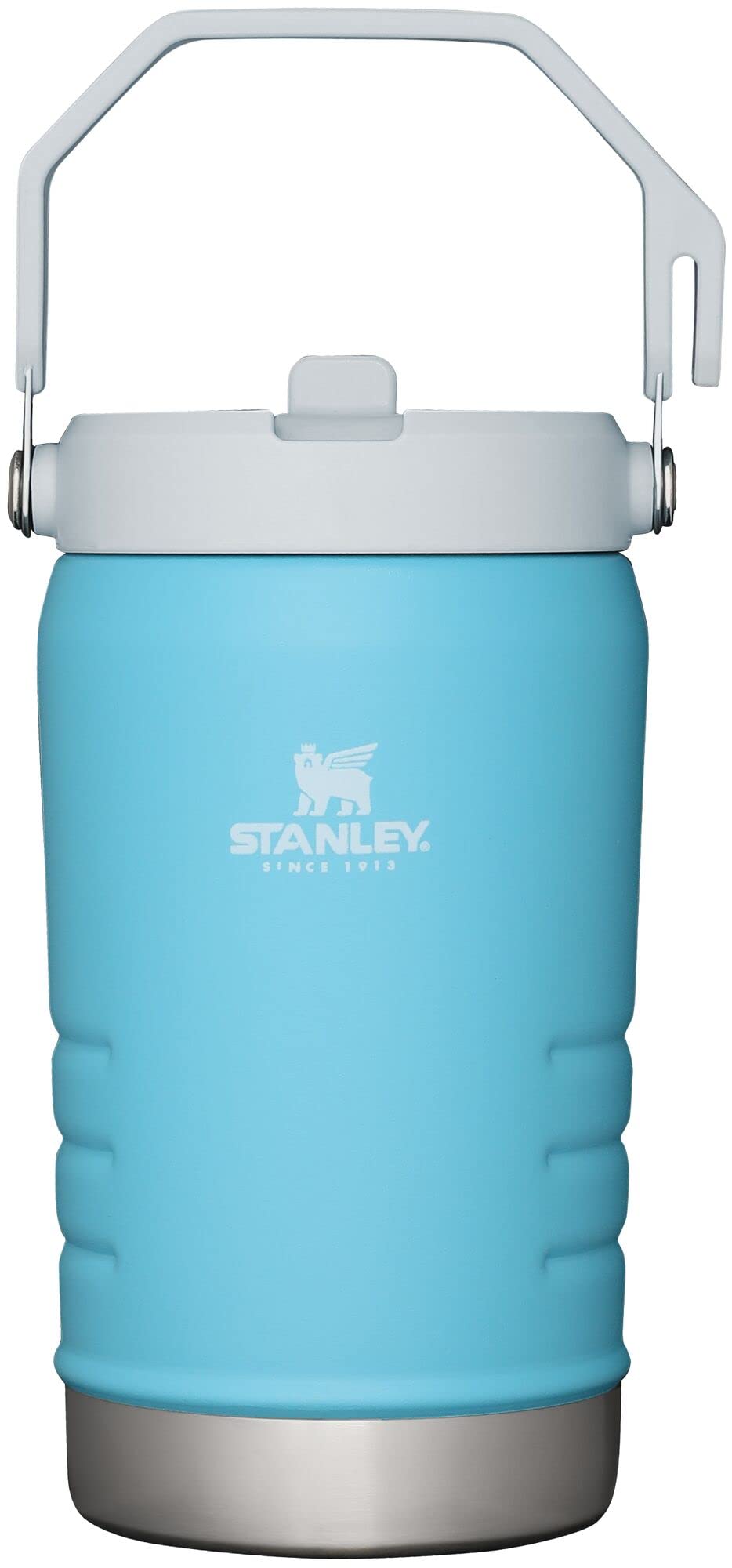 Stanley IceFlow Flip Straw Tumbler with Handle 30 oz | Twist On Lid and Flip Up Straw | Leak Resistant Water Bottle | Insulated Stainless Steel |BPA-Free | Lilac