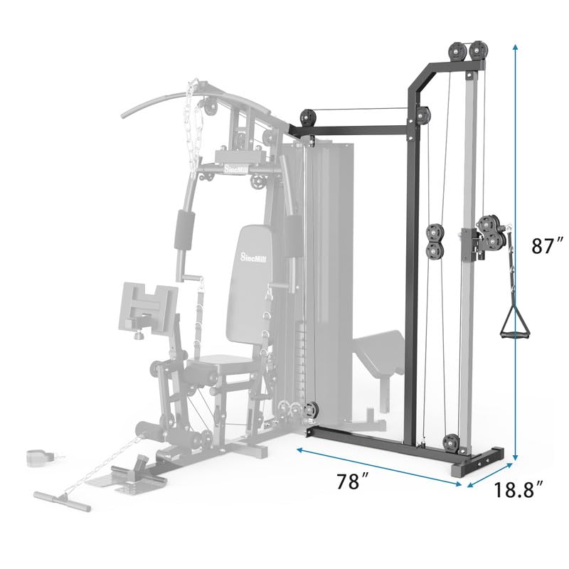 SincMill Home Gym Multifunctional Full Body Workout Equipment for Home Exercise Fitness