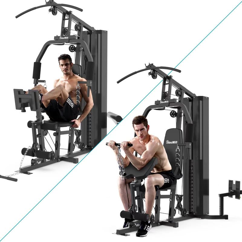 SincMill Home Gym Multifunctional Full Body Workout Equipment for Home Exercise Fitness