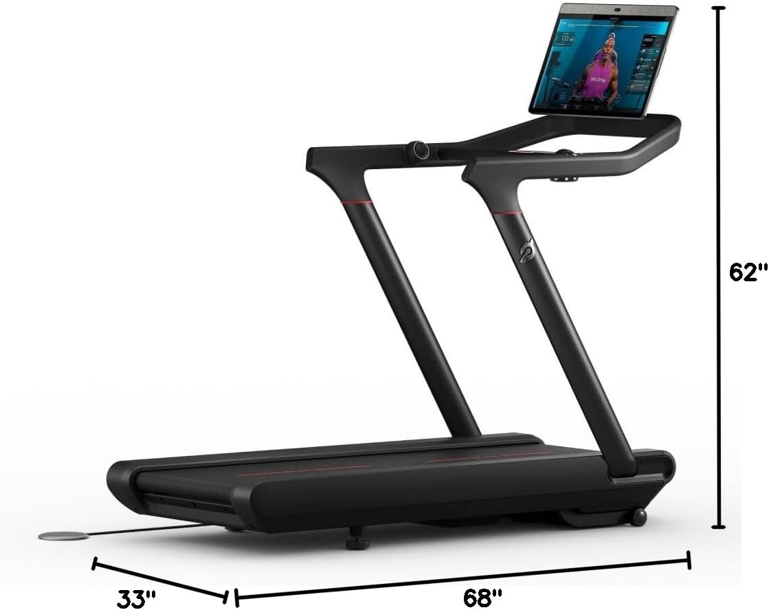 Peloton Tread | Treadmill for Running, Walking, and Hiking with Manual or Auto-Incline Options and Immersive 24” HD Touchscreen