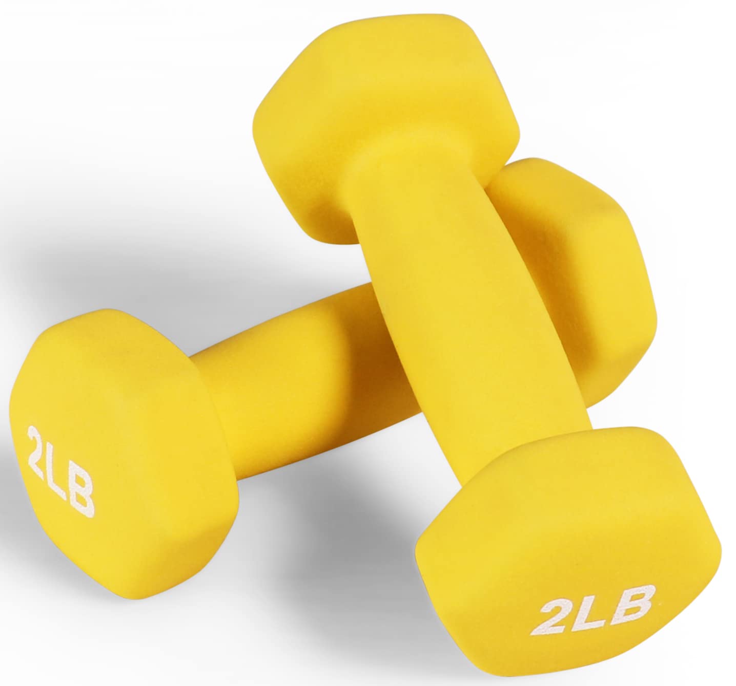 Neoprene Dumbbell Hand Weights, Anti-Slip, Anti-roll, Hex Shape Colorful, Pair or Set with Stand