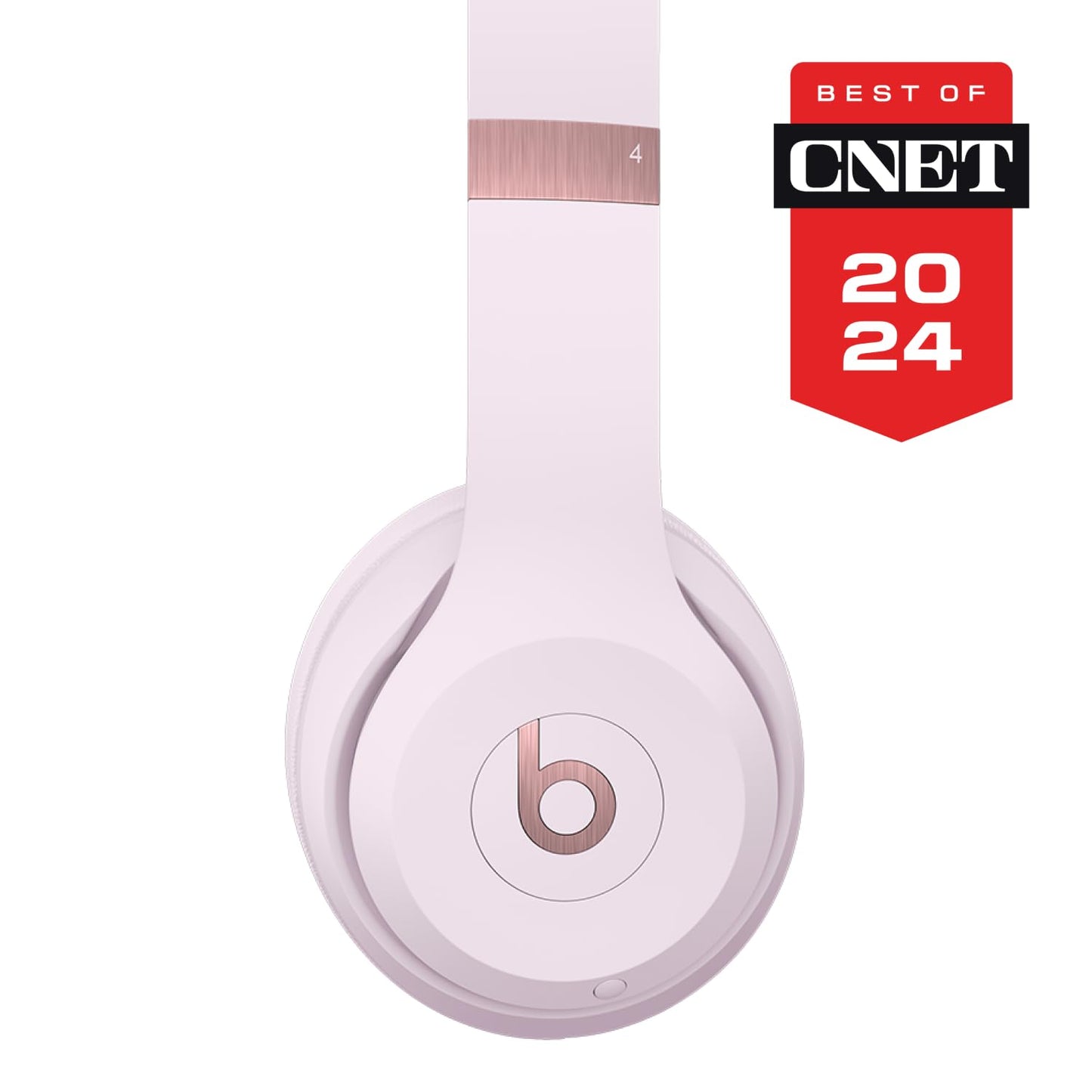 Beats Solo 4 - Wireless Bluetooth On-Ear Headphones, Apple & Android Compatible, Up to 50 Hours of Battery Life - Cloud Pink