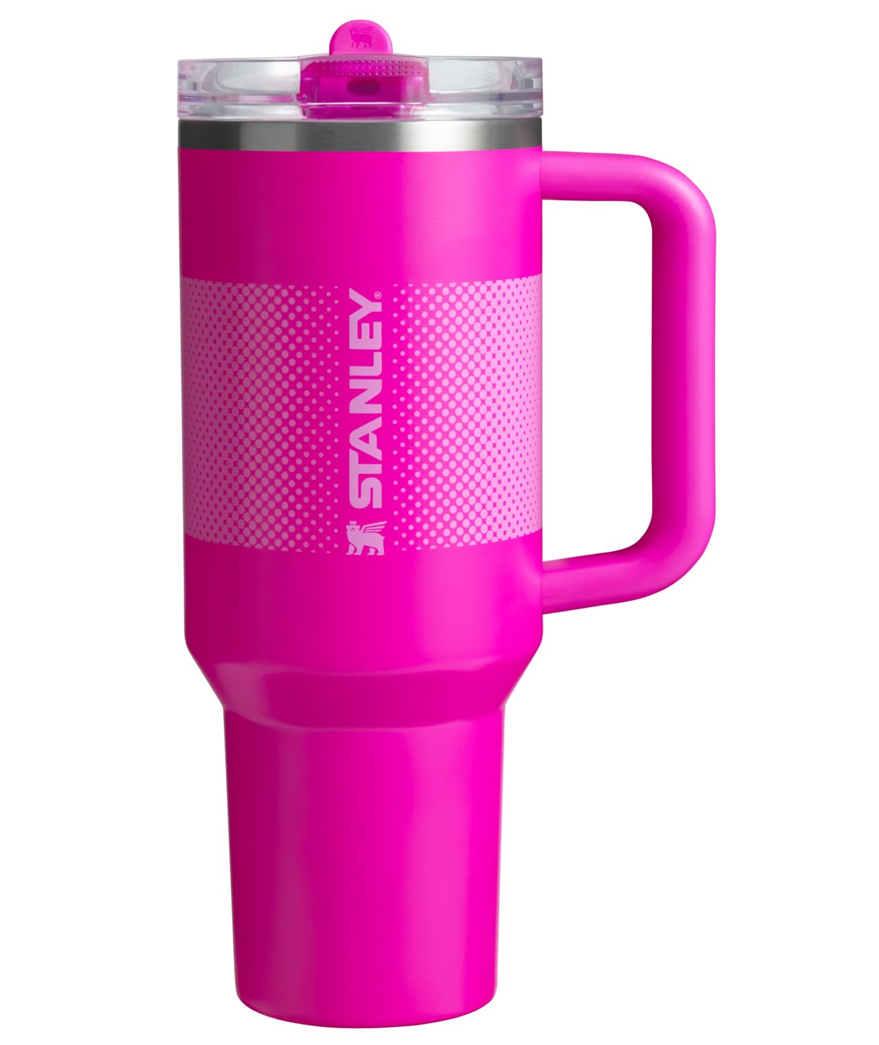 Stanley Quencher ProTour Flip Straw Tumbler with Leakproof Lid 30 oz | Built-In Straw & Handle | Cupholder Compatible for Travel | Insulated Stainless Steel Cup | BPA-Free | Azure Fade