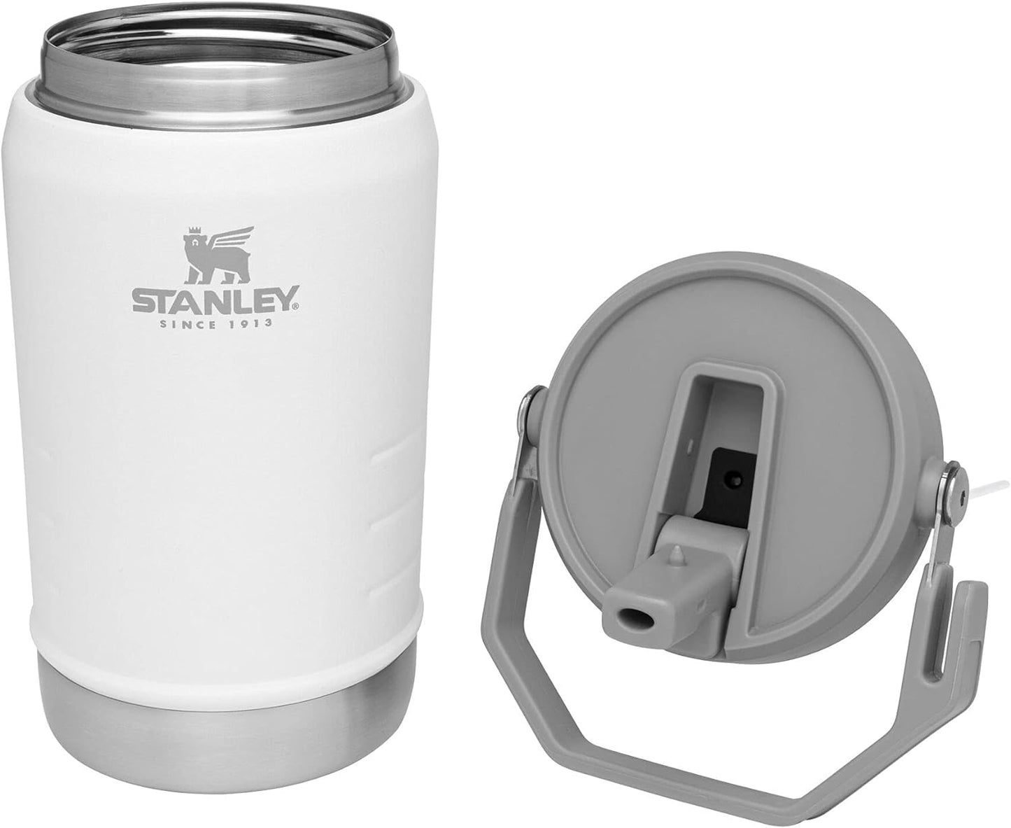 Stanley IceFlow Flip Straw Tumbler with Handle 30 oz | Twist On Lid and Flip Up Straw | Leak Resistant Water Bottle | Insulated Stainless Steel |BPA-Free | Lilac