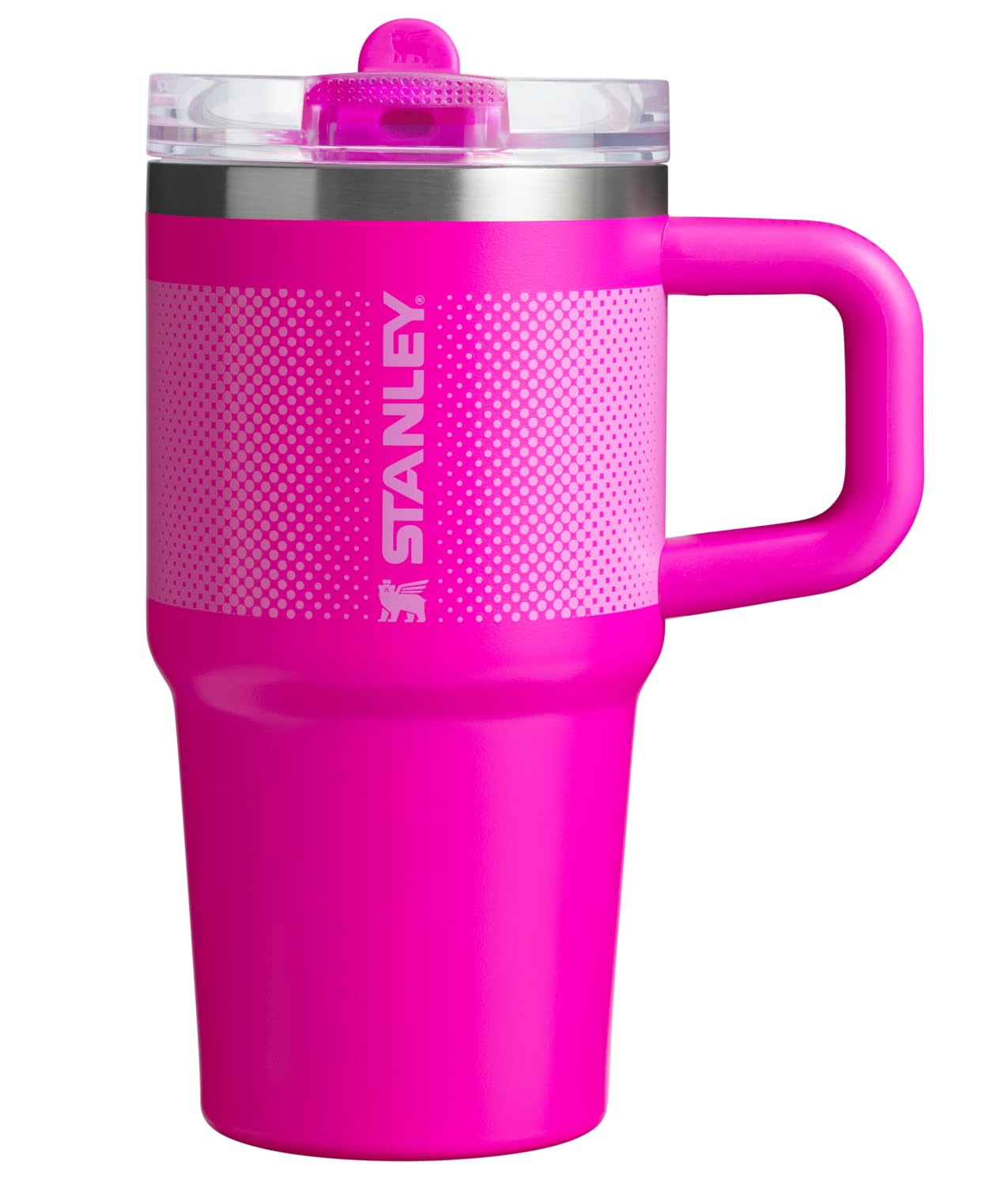 Stanley Quencher ProTour Flip Straw Tumbler with Leakproof Lid 30 oz | Built-In Straw & Handle | Cupholder Compatible for Travel | Insulated Stainless Steel Cup | BPA-Free | Azure Fade