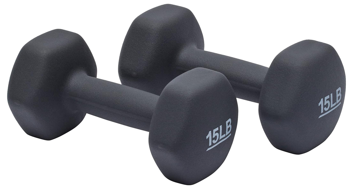 Amazon Basics Neoprene Dumbbell Hand Weights