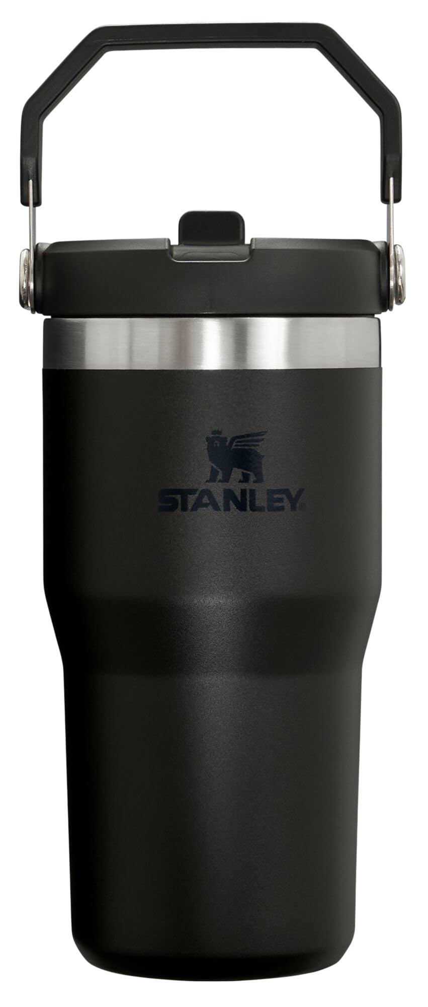 Stanley IceFlow Flip Straw Tumbler with Handle 30 oz | Twist On Lid and Flip Up Straw | Leak Resistant Water Bottle | Insulated Stainless Steel |BPA-Free | Lilac