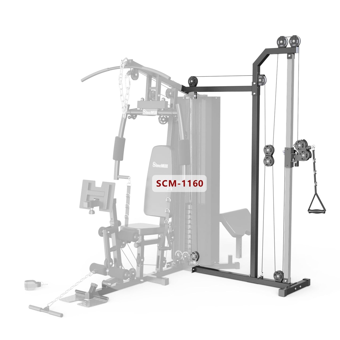 SincMill Home Gym Multifunctional Full Body Workout Equipment for Home Exercise Fitness