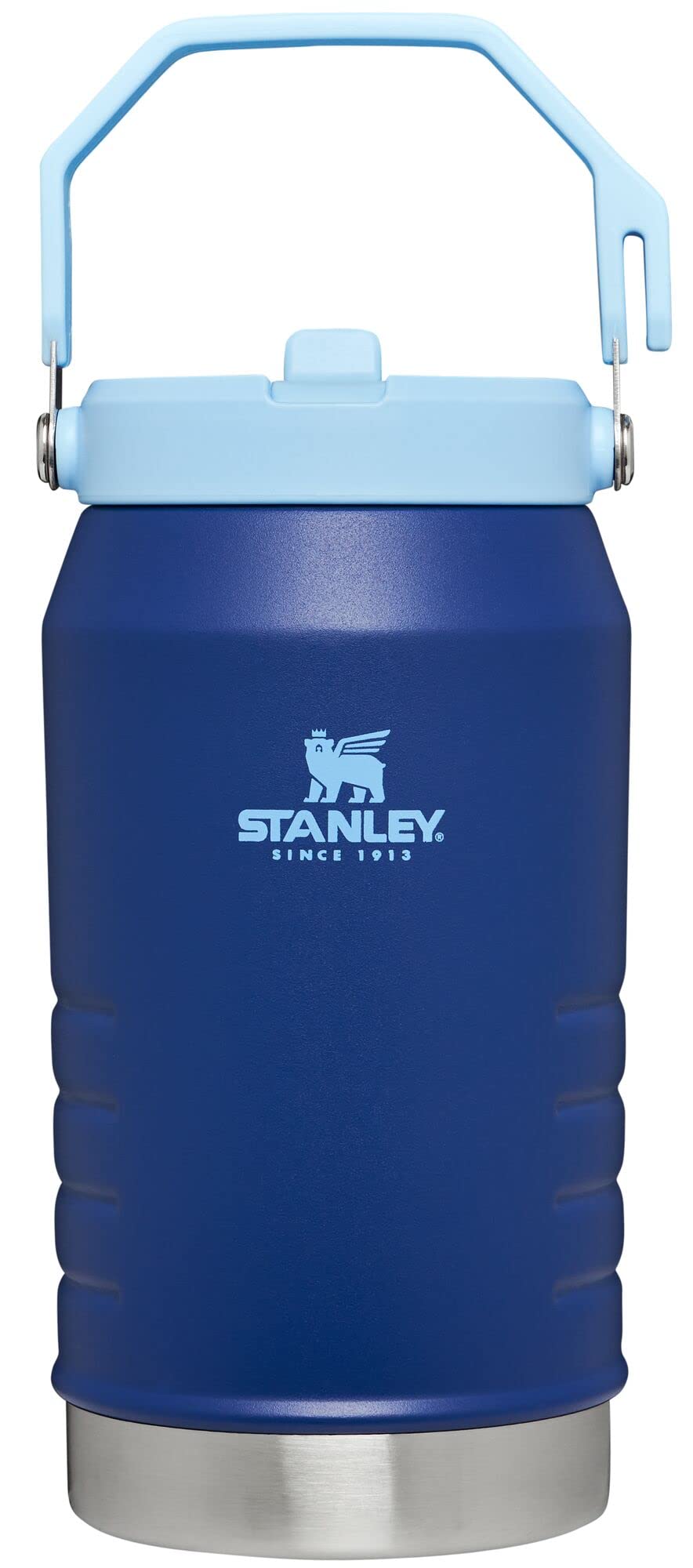 Stanley IceFlow Flip Straw Tumbler with Handle 30 oz | Twist On Lid and Flip Up Straw | Leak Resistant Water Bottle | Insulated Stainless Steel |BPA-Free | Lilac