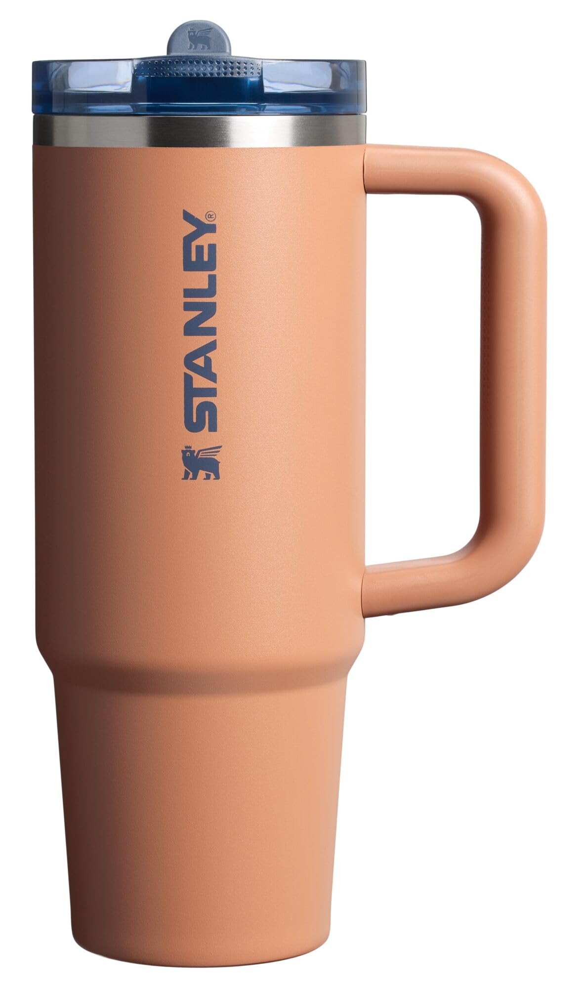 Stanley Quencher ProTour Flip Straw Tumbler with Leakproof Lid 30 oz | Built-In Straw & Handle | Cupholder Compatible for Travel | Insulated Stainless Steel Cup | BPA-Free | Azure Fade