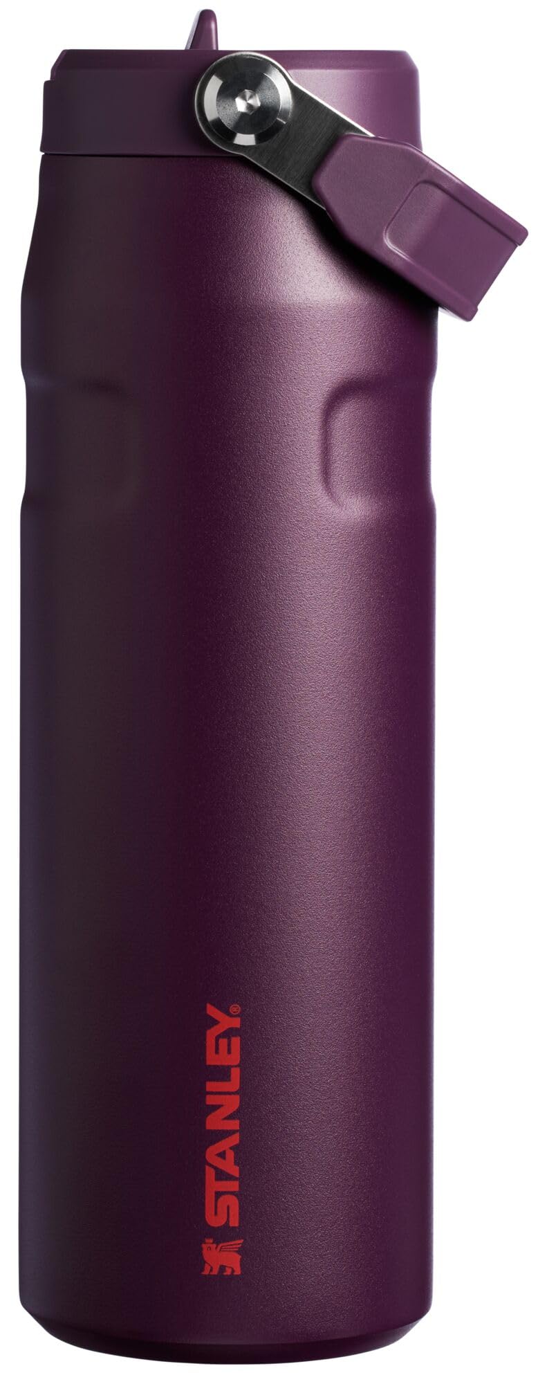 Stanley IceFlow Flip Straw 2.0 Water Bottle 24 OZ | Built-In Straw with Larger Opening | Lightweight & Leak-Resistant | Insulated Stainless Steel | BPA-Free | Lilac