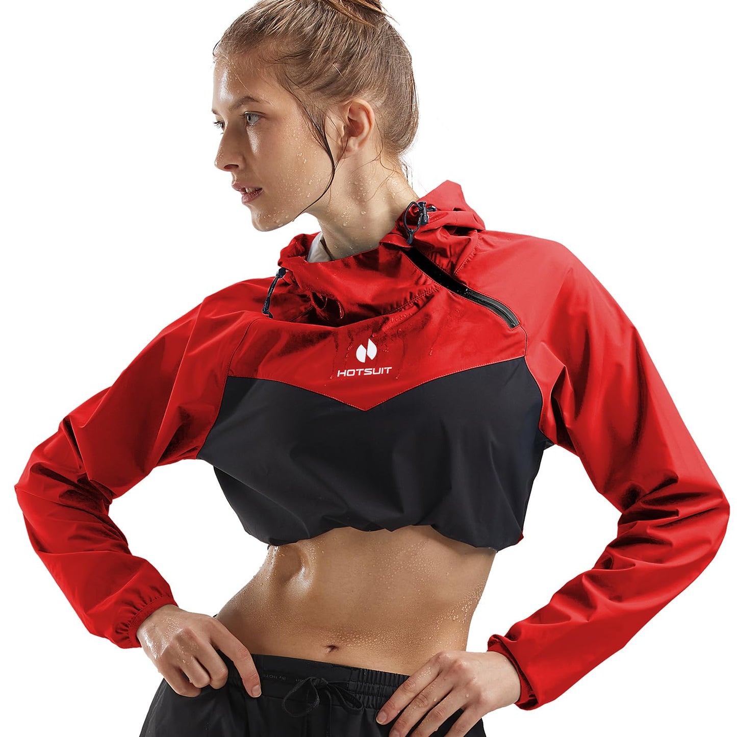 HOTSUIT Sauna Suit Women Weight Loss Boxing Gym Sweat Suits Workout Jacket