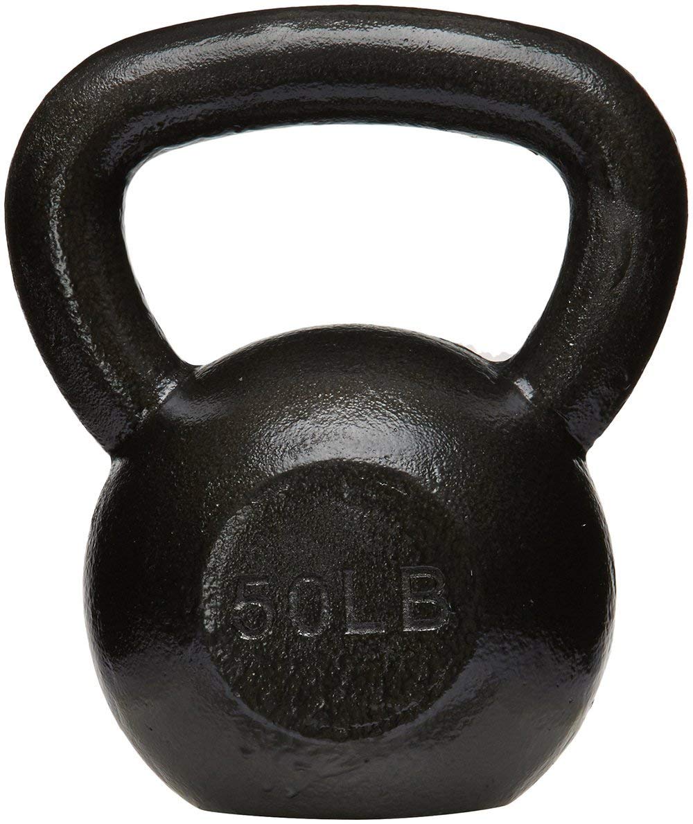 Amazon Basics Cast Iron Kettlebell