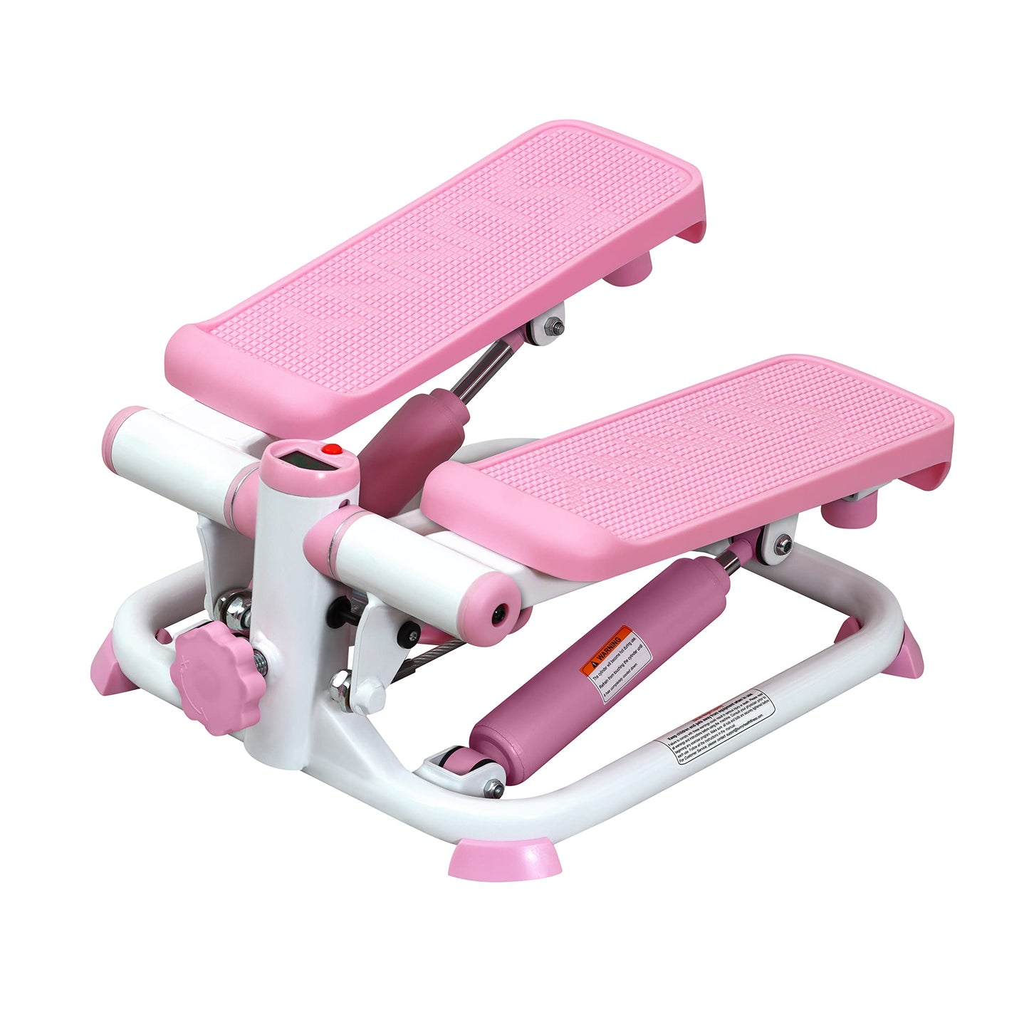 Sunny Health & Fitness Mini Steppers for Exercise at Home, Stair Step Workout Machine with Optional Resistance Bands, Full Body Cardio Equipment, Optional Free SunnyFit App Connection Smart Stepper