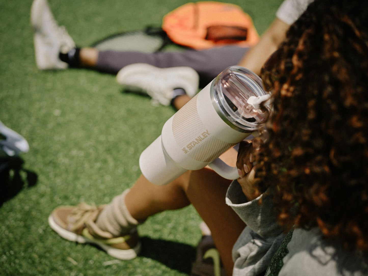 Stanley Quencher ProTour Flip Straw Tumbler with Leakproof Lid 30 oz | Built-In Straw & Handle | Cupholder Compatible for Travel | Insulated Stainless Steel Cup | BPA-Free | Azure Fade