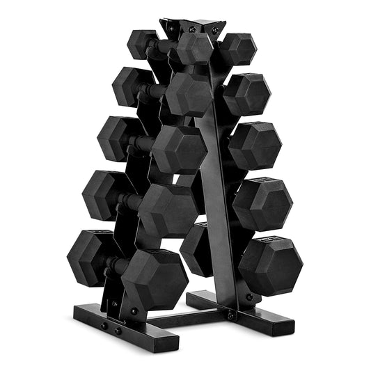 CAP Barbell Dumbbell Set with Rack | Multiple Options in 150lbs and 210lbs