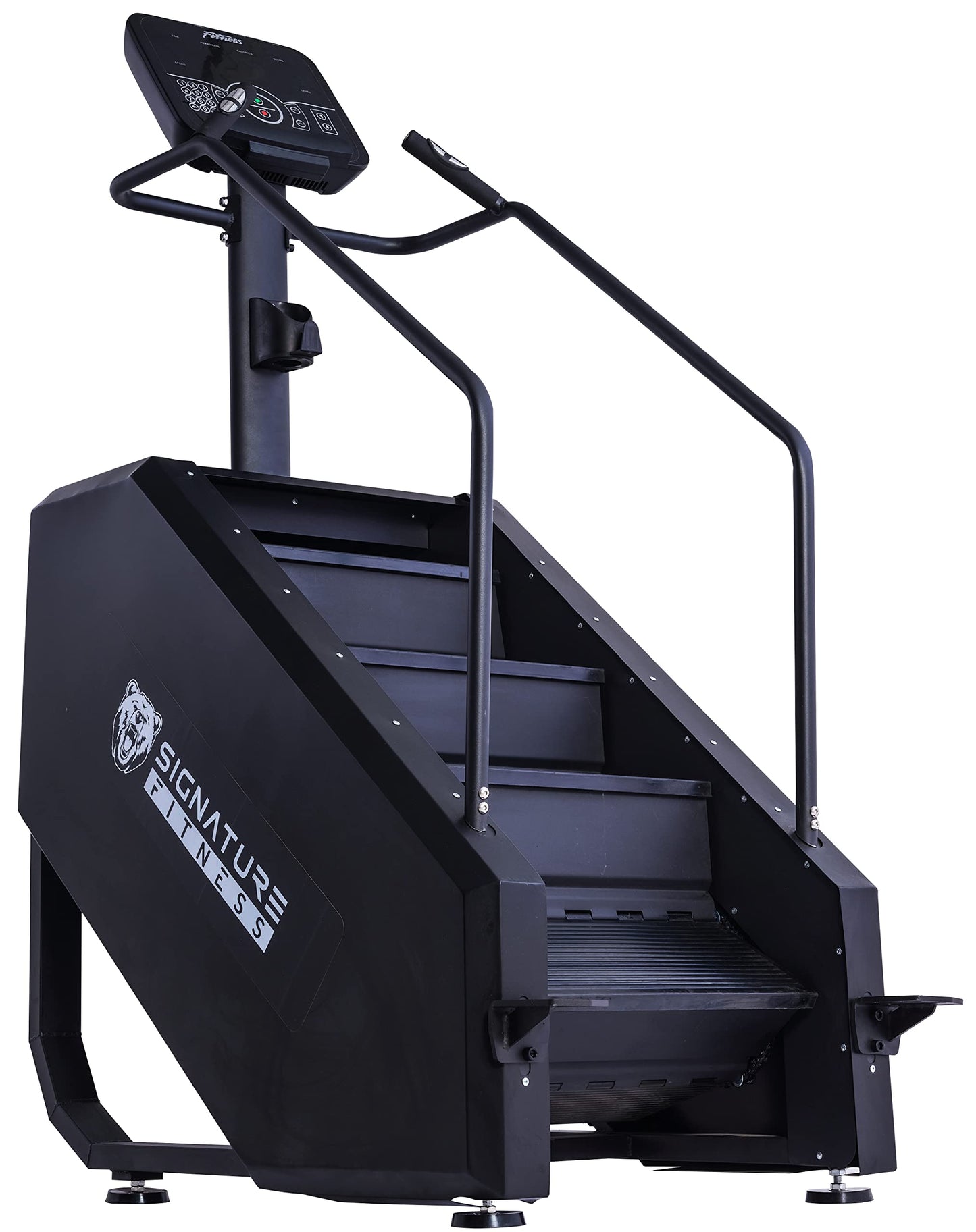 Signature Fitness Continuous Climber Commercial Grade Stair Stepping Machine for Cardio and Lower Body Workouts