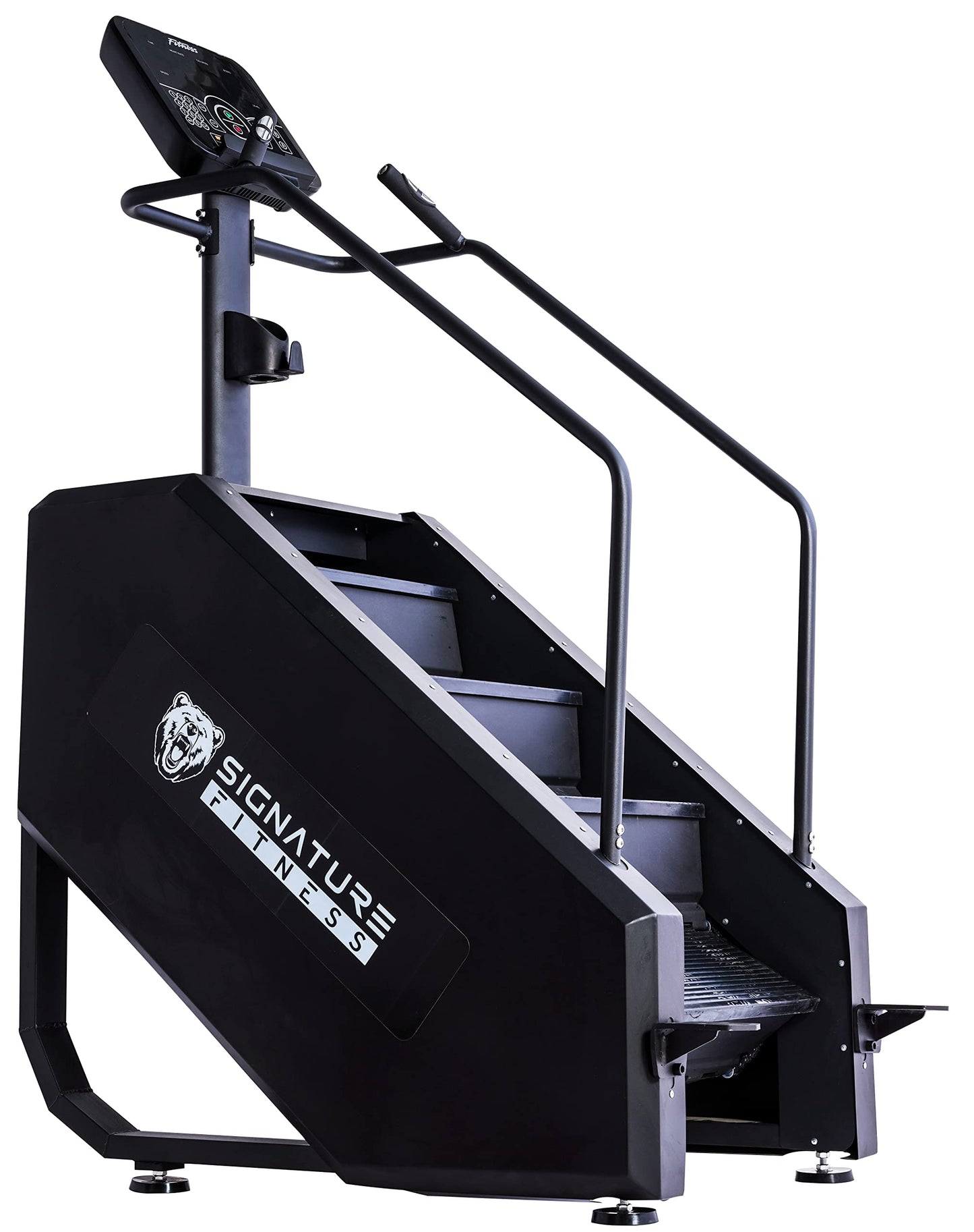 Signature Fitness Continuous Climber Commercial Grade Stair Stepping Machine for Cardio and Lower Body Workouts