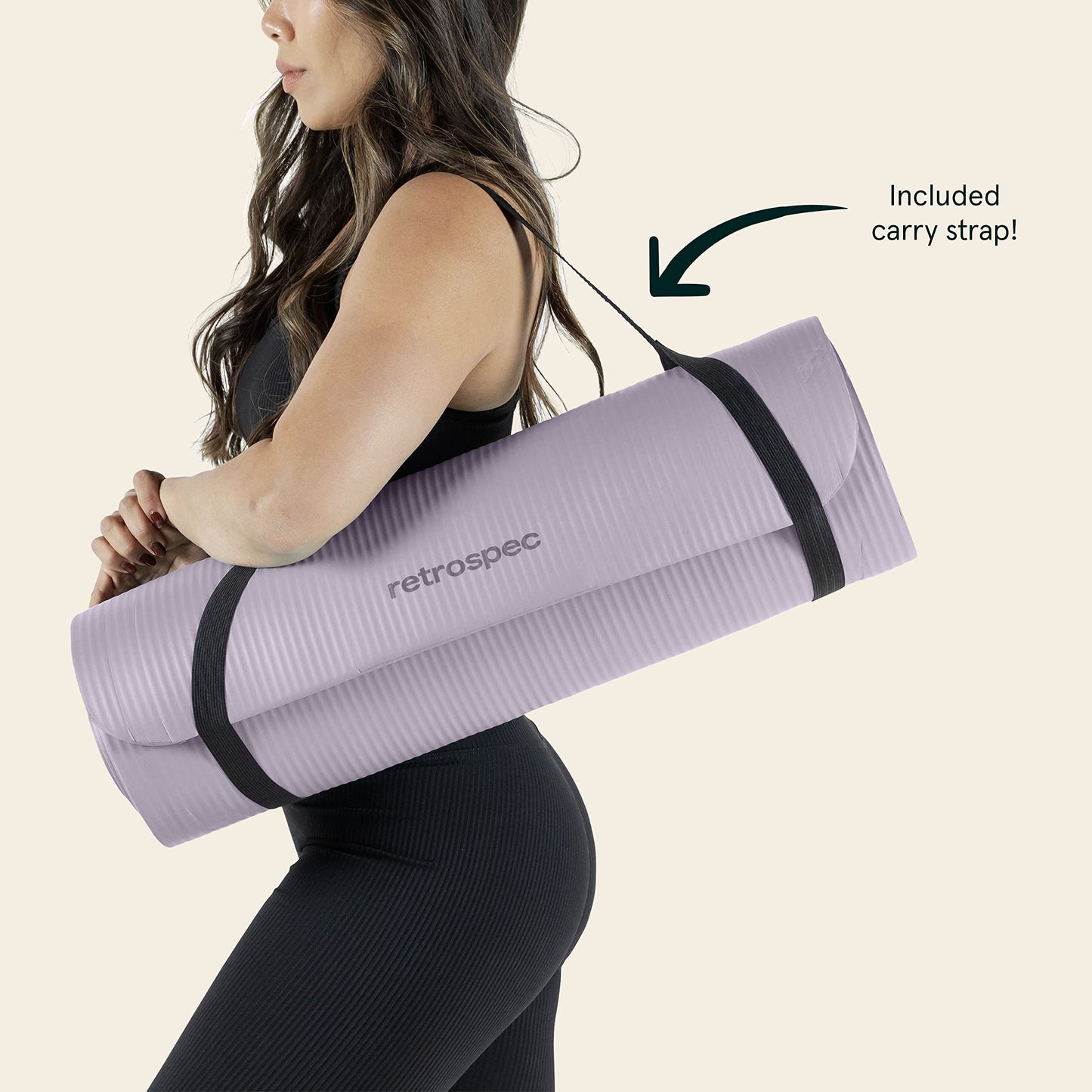 Retrospec Solana 1 inch Yoga Mat