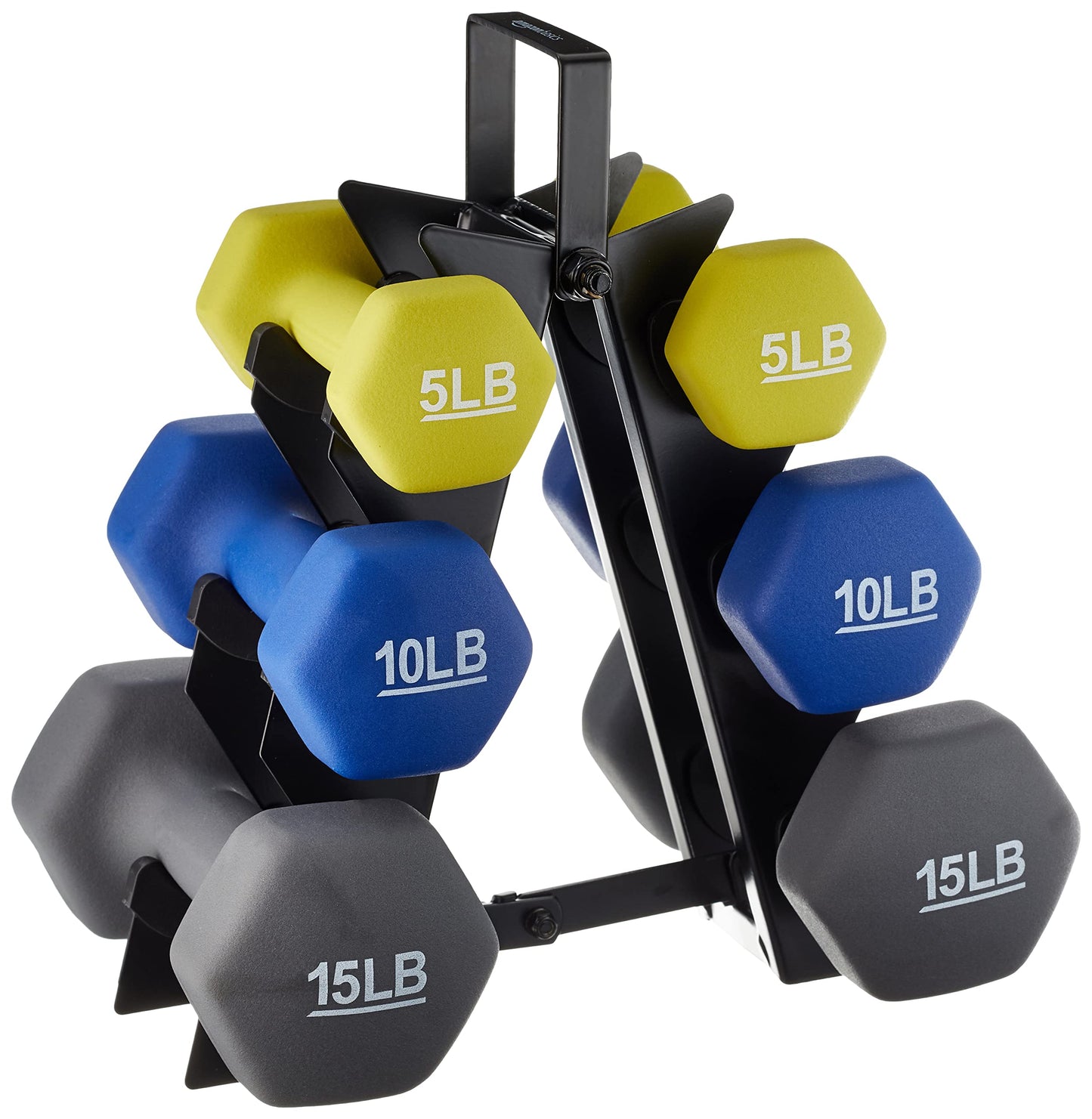 Amazon Basics Neoprene Dumbbell Hand Weights