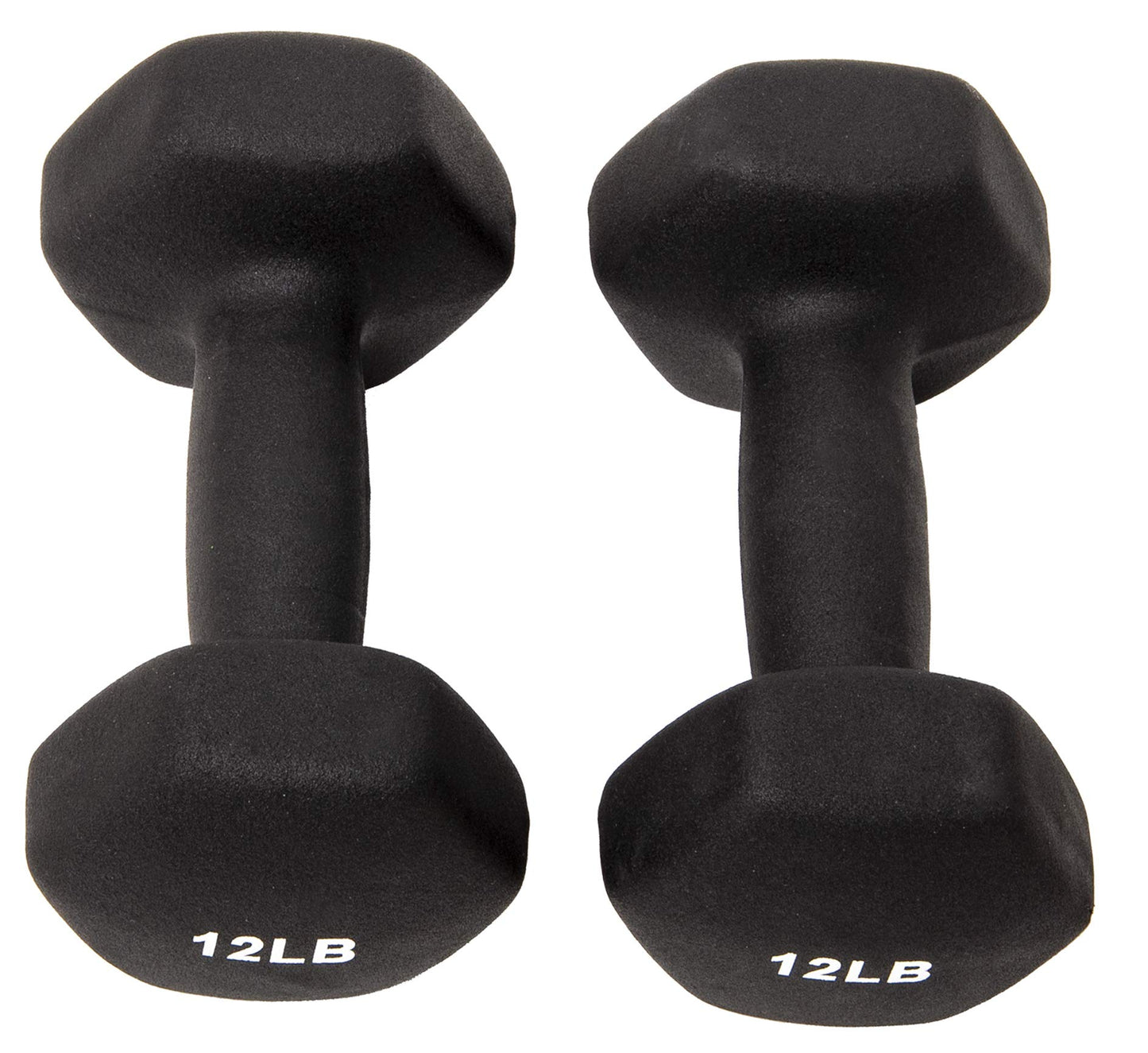 Neoprene Dumbbell Hand Weights, Anti-Slip, Anti-roll, Hex Shape Colorful, Pair or Set with Stand