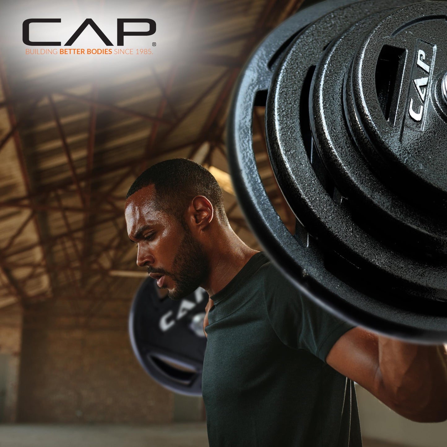 CAP Barbell 2-Inch Olympic Grip Weight Plate | Multiple Options