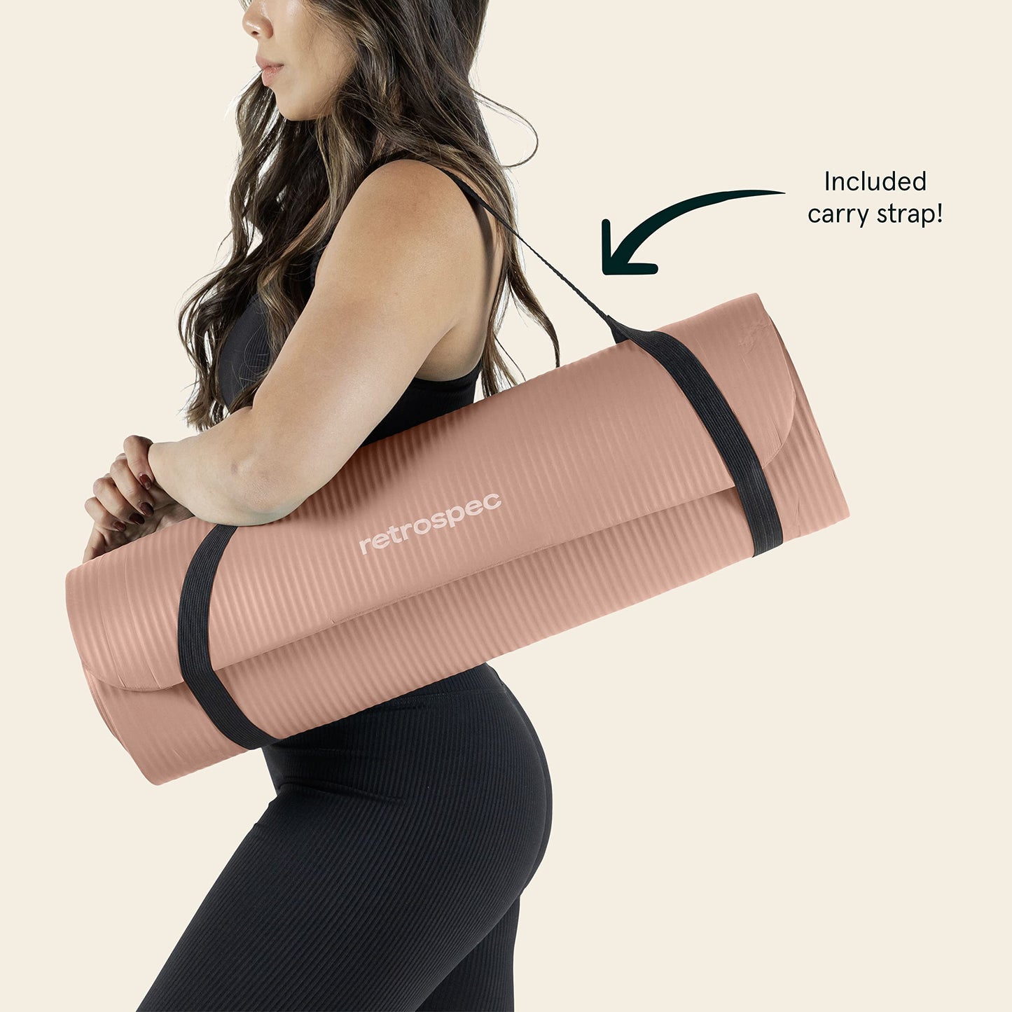 Retrospec Solana 1 inch Yoga Mat