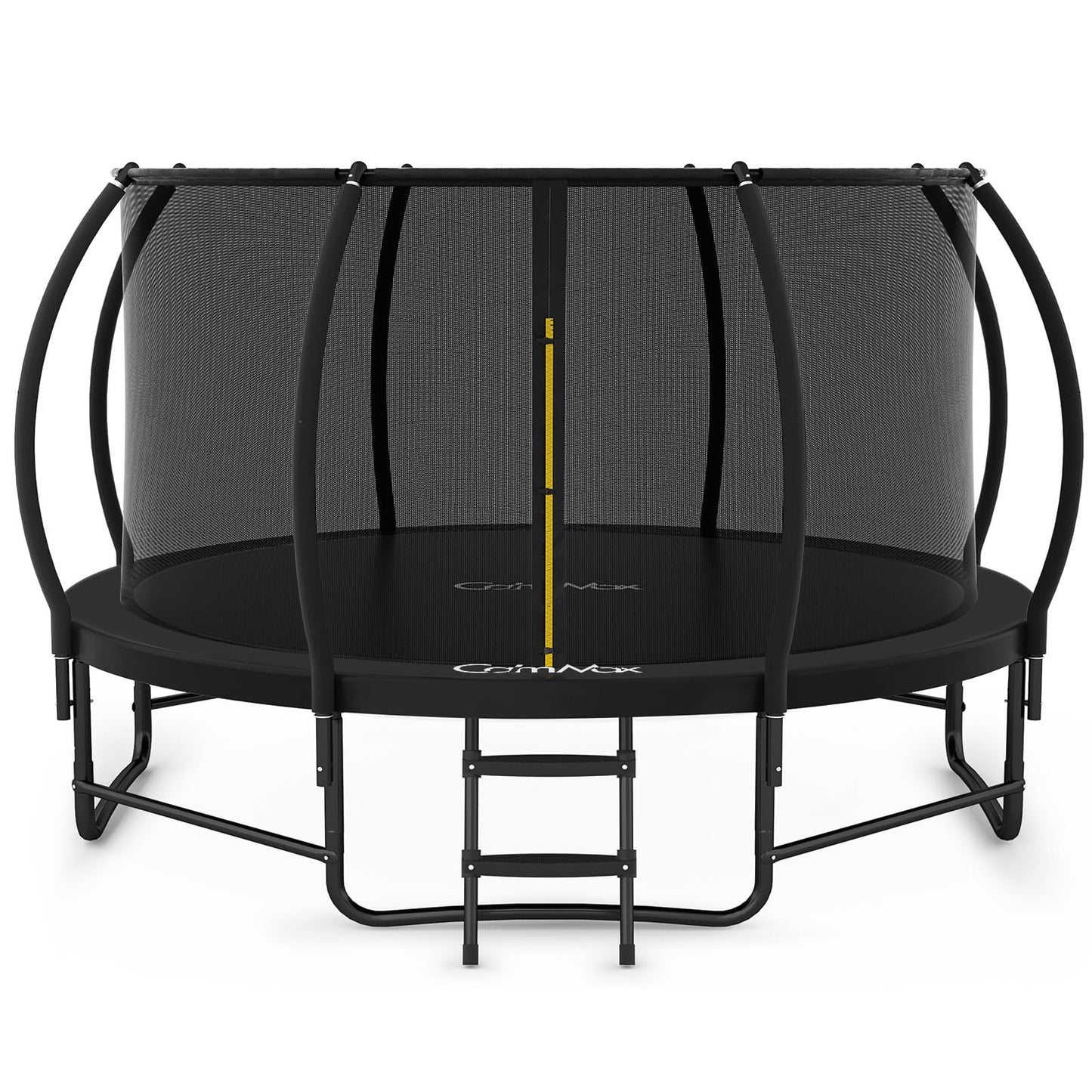 CalmMax 10FT 12FT 14FT 16FT Trampoline with Enclosure Recreational Trampolines with Ladder - ASTM Approval- Outdoor Trampoline for Kid Adults