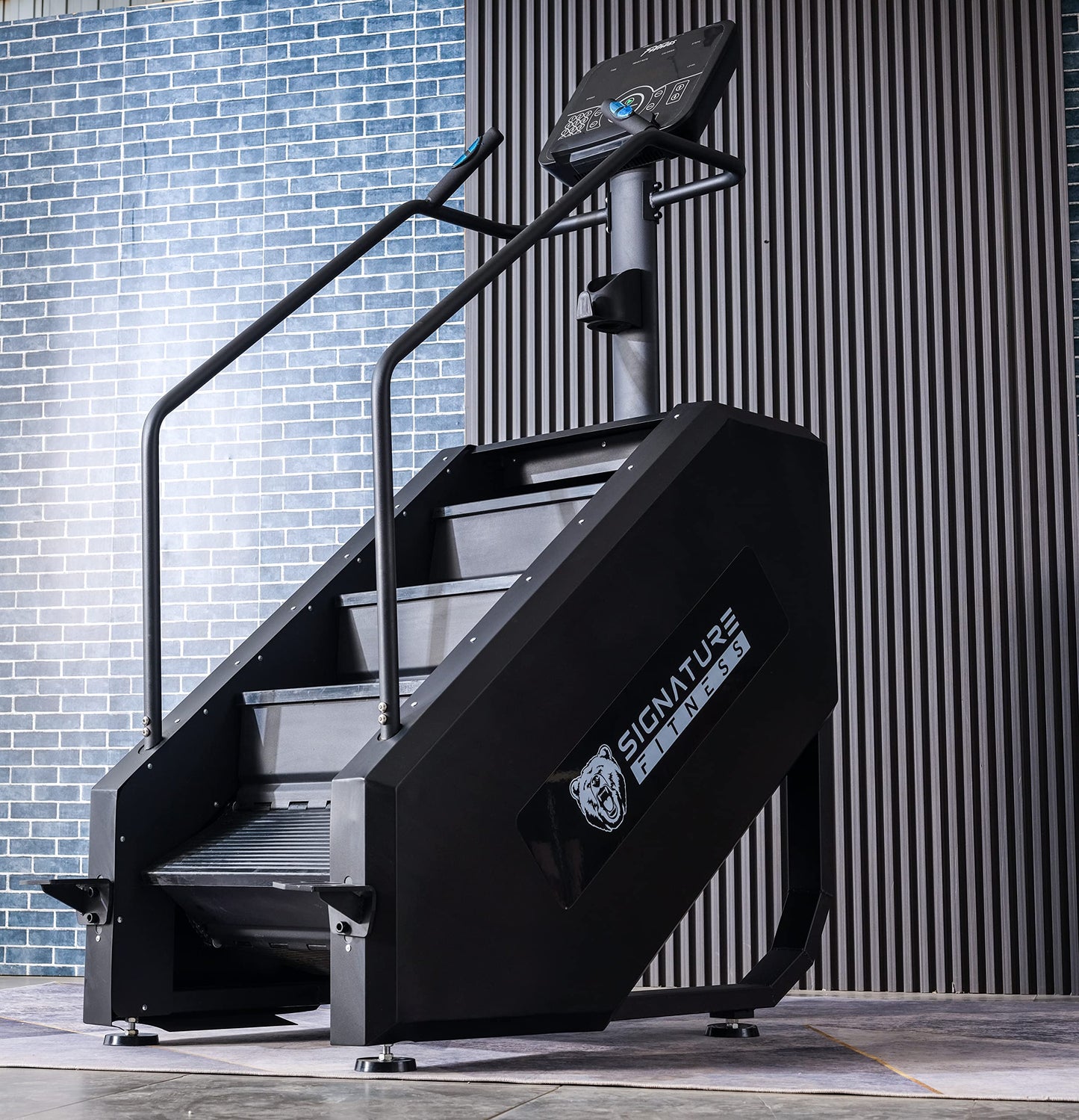 Signature Fitness Continuous Climber Commercial Grade Stair Stepping Machine for Cardio and Lower Body Workouts