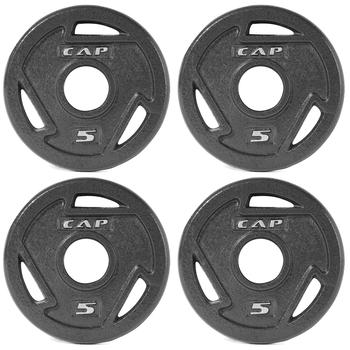 CAP Barbell 2-Inch Olympic Grip Weight Plate | Multiple Options